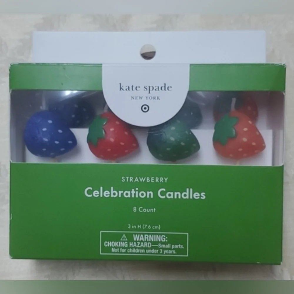 Kate Spade New York × Target Strawberry Celebration Candles